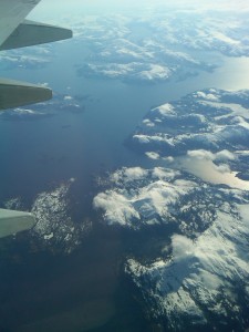 Tongass from 36,000 feet