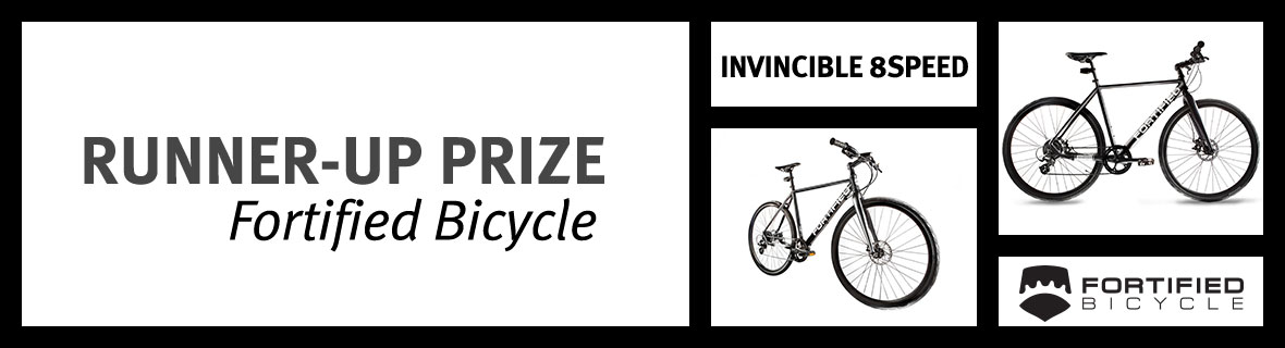 Enter the island Press Bike Month Sweepstakes | Runner-up prize: A Fortified Bicycle Invincible 8Speed