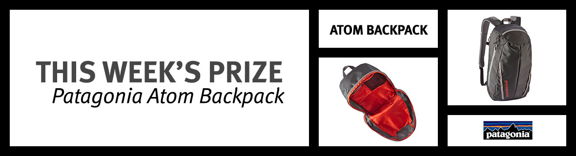 Patagonia Atom Backpack | Enter our Bike Month sweepstakes